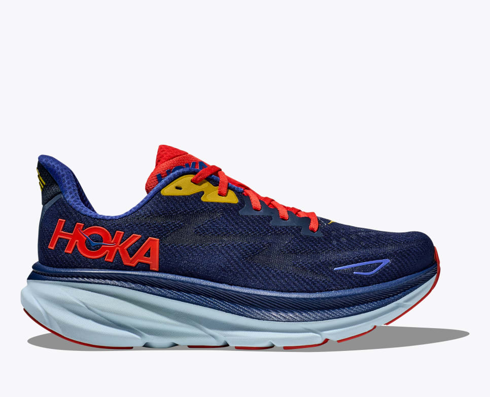 Men's Hoka Clifton 9- Bellwether Blue/ Dazzling Blue