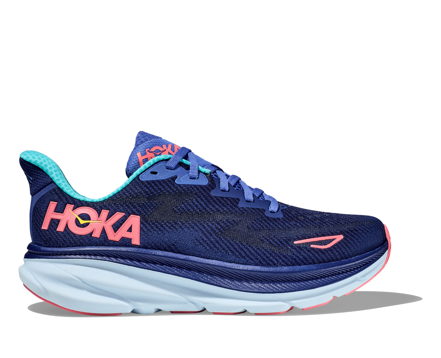 Women's Hoka Clifton 9- Bellwether Blue/ Ceramic