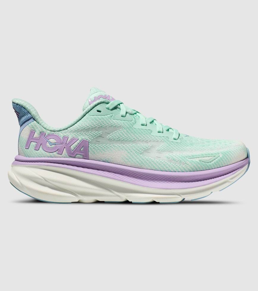 Women's Hoka Clifton 9- Sunlit Ocean/ Lilac Mist