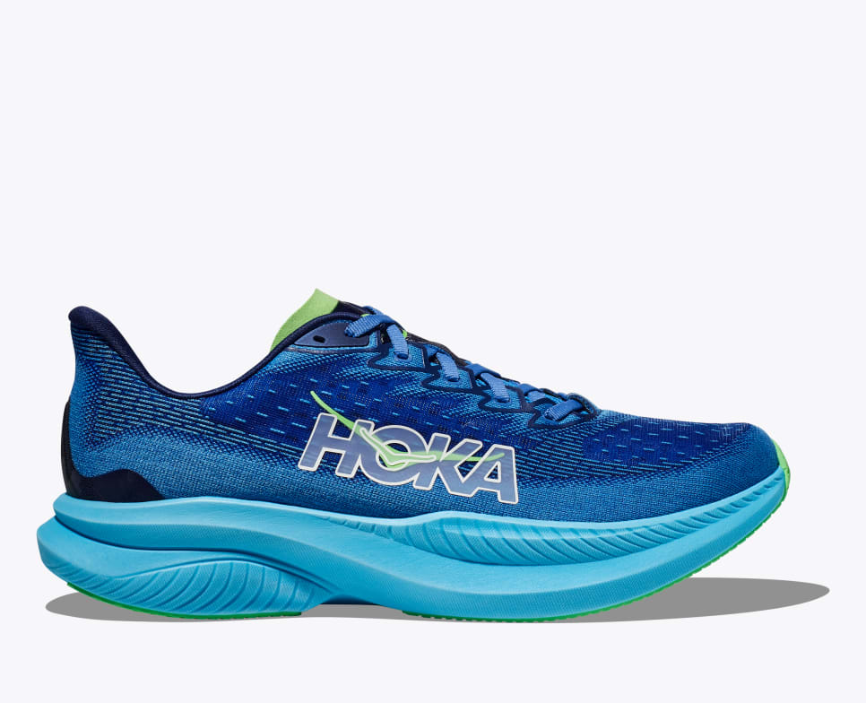 Men's Hoka Mach 6- Virtual Blue/ Bellwether Blue