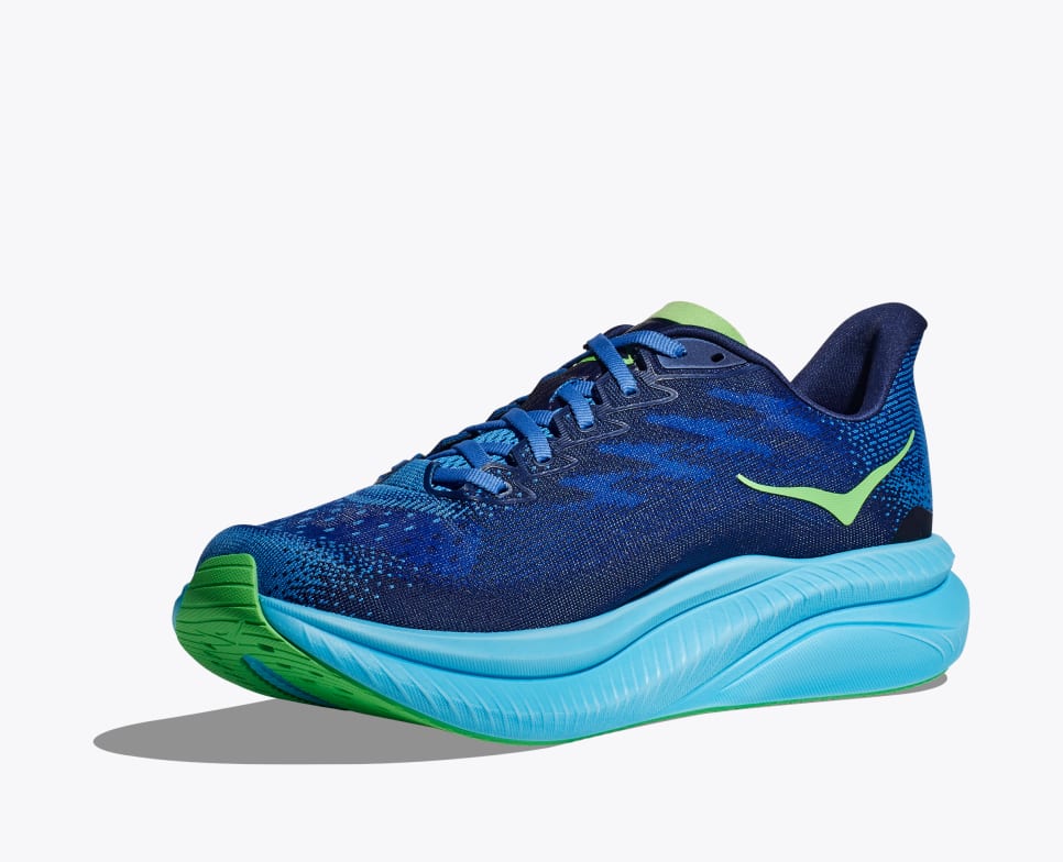 Men's Hoka Mach 6- Virtual Blue/ Bellwether Blue