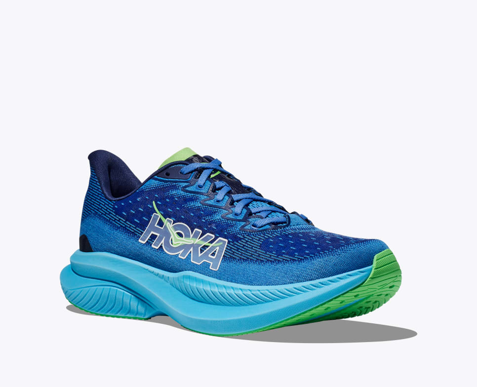 Men's Hoka Mach 6- Virtual Blue/ Bellwether Blue