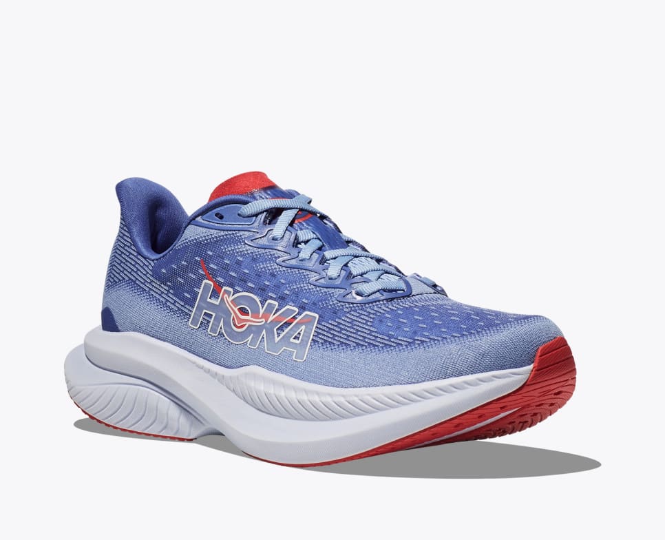 Women's Hoka Mach 6- Mirage/ Stellar Blue