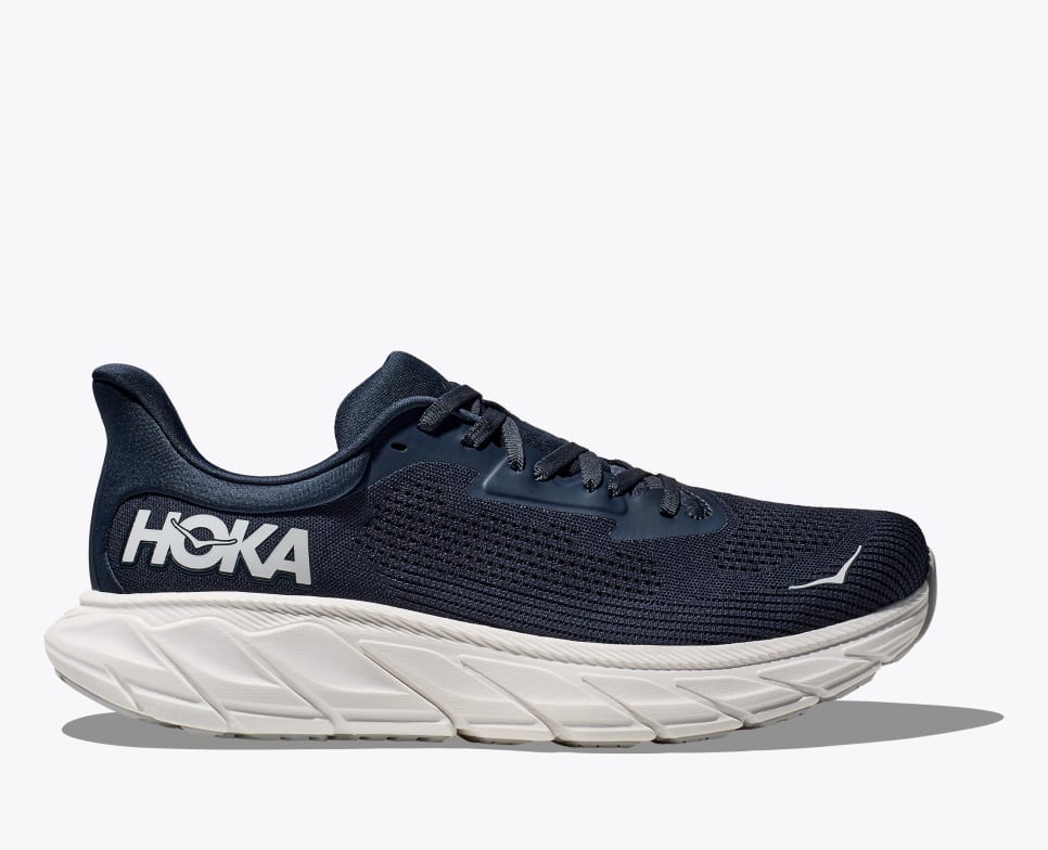 Men's Hoka Arahi 7- Outer Space/ White