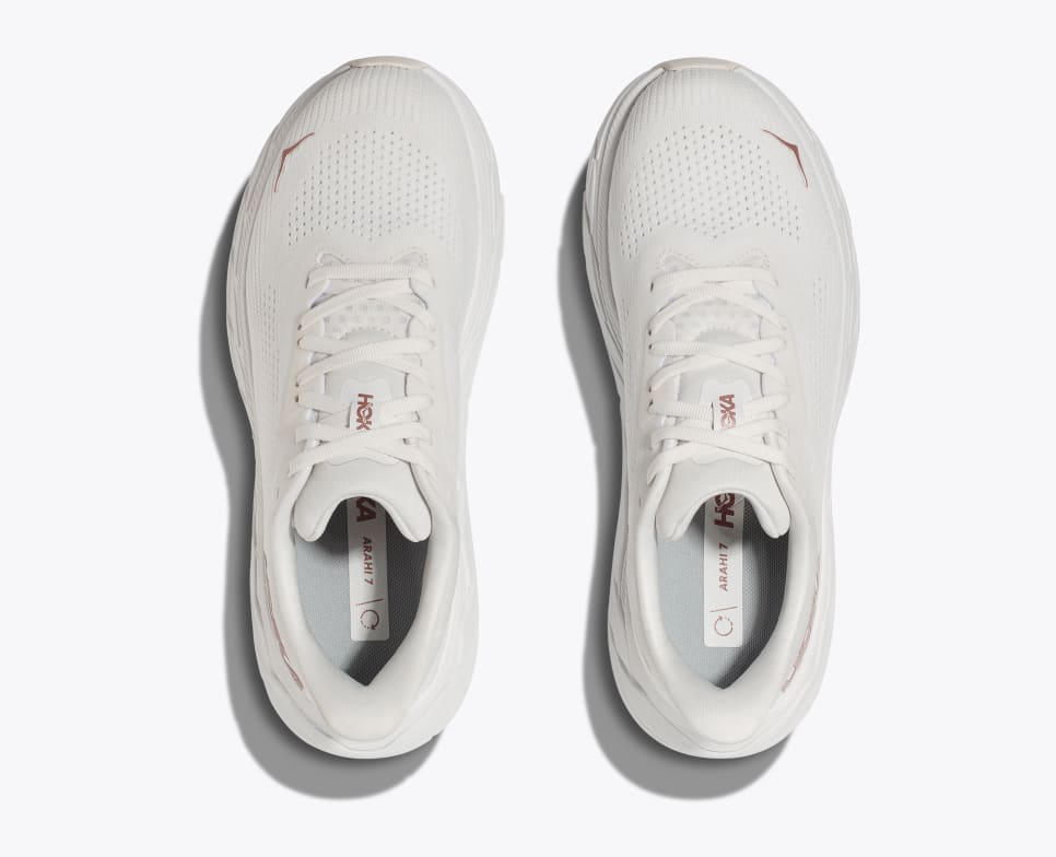 Women's Hoka Arahi 7- Blanc De Blanc/ Rose Gold