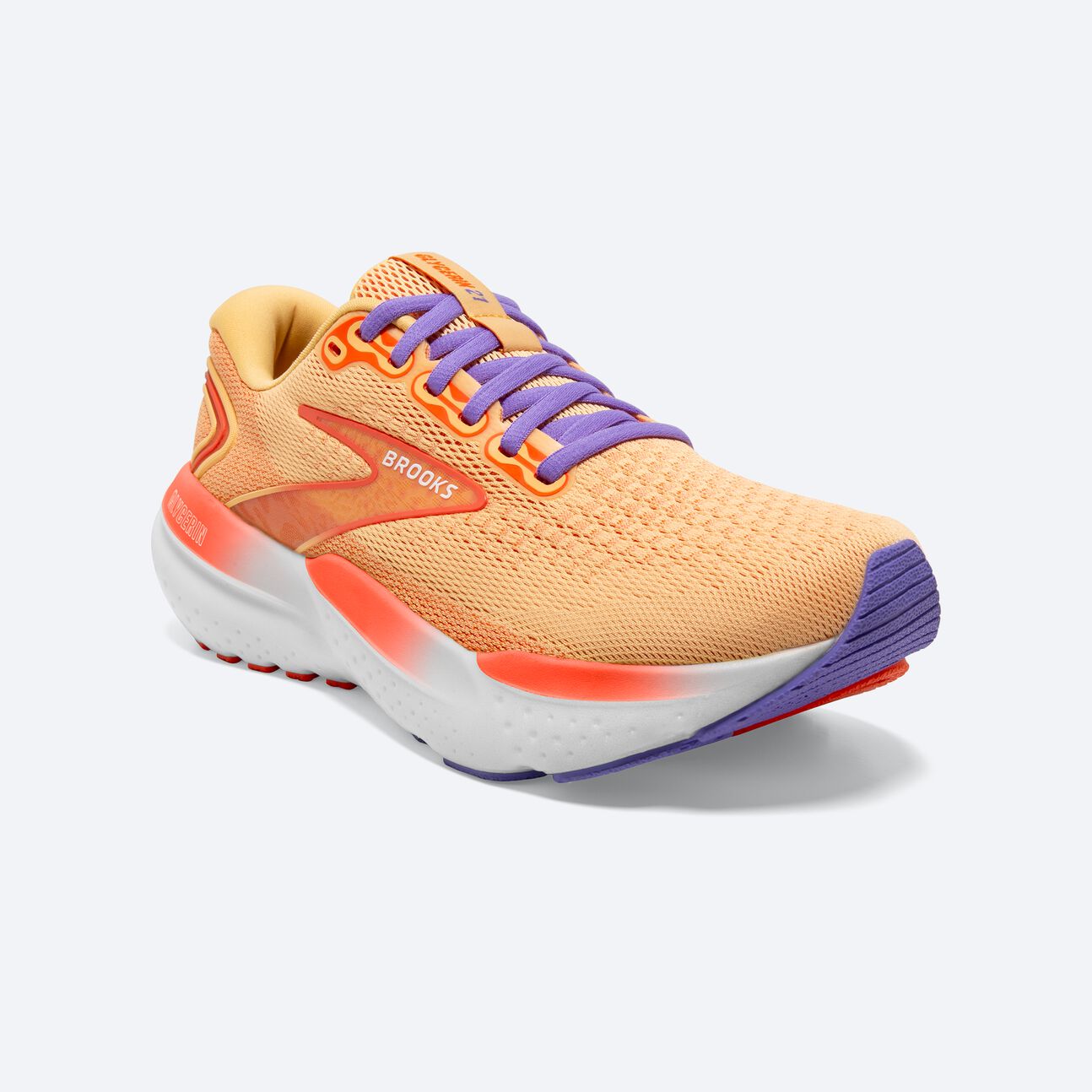 Women's Brooks Glycerin 21- Sunburst/ Nasturtium/ Purple