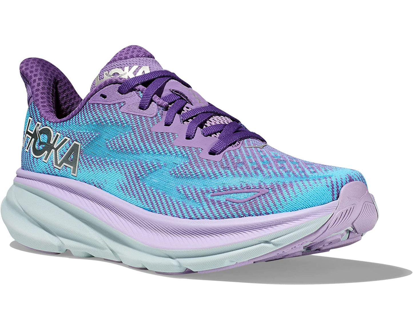 Women's Hoka Clifton 9- Chalk Violet/ Pastel Lilac