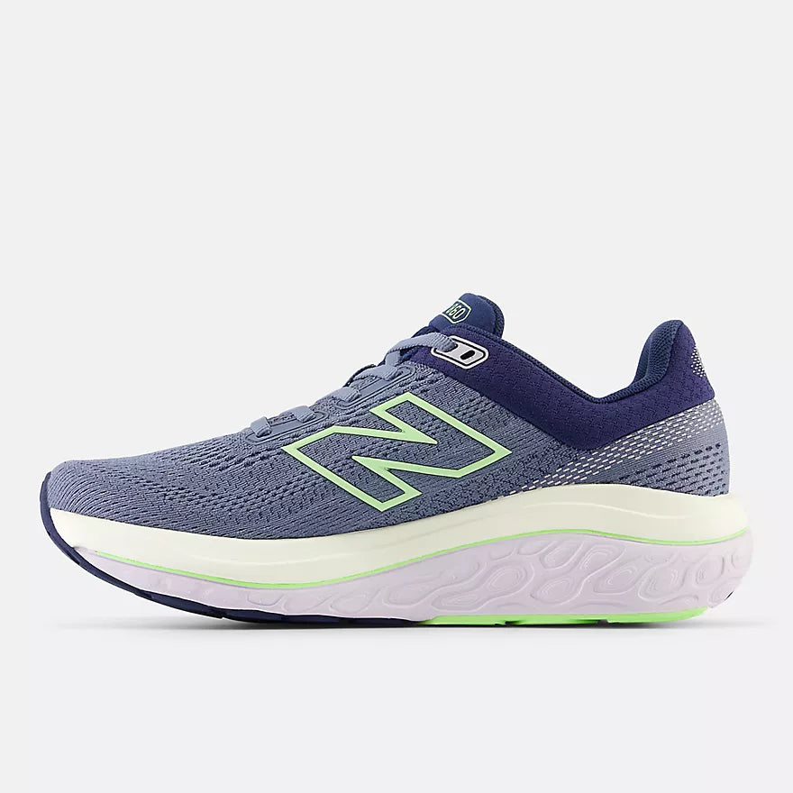 Women's New Balance 860v14- Grey/ White