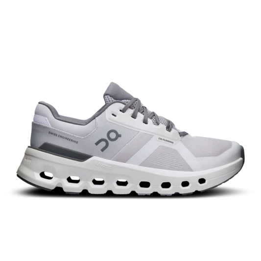 Women's ON Cloudrunner 2- Frost/ White