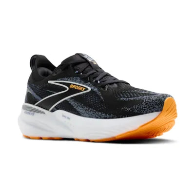 Men's Brooks Glycerin GTS 22- Black/ Country Blue/ Orange Pop