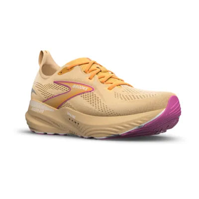 Women's Brooks Glycerin GTS 22- White/ Limpet Shell/ Amparo Blue